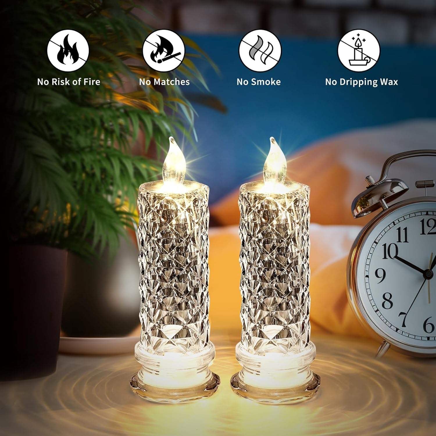 LED Crystal Candle Light LED Crystal Candle Light